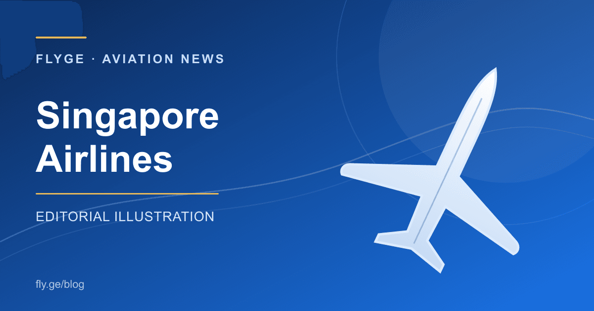 Singapore Airlines-ის შესახებ სტატიის გრაფიკული ილუსტრაცია